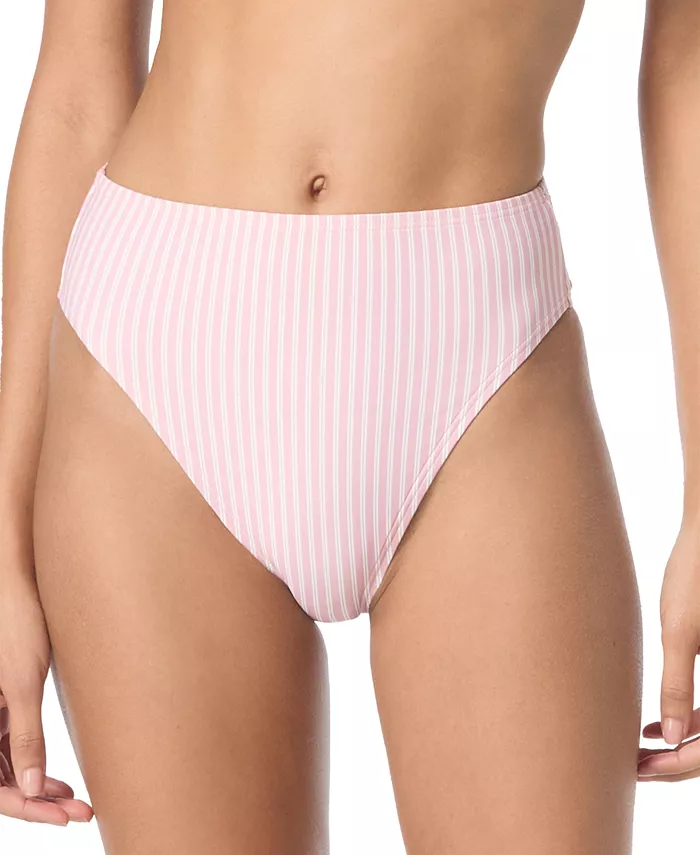 

Женские полосатые брюки с высокой талией Michael Kors, розовый