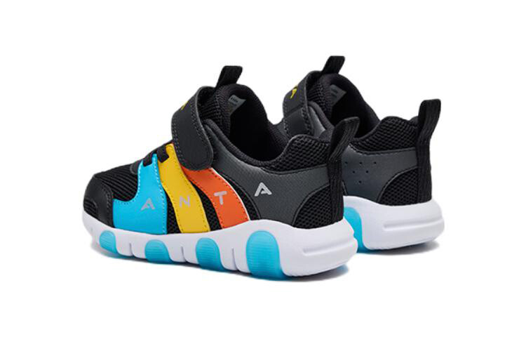 Кроссовки Anta kids Toddler Shoes TD Low-top Black/Blue/Red — фото 4