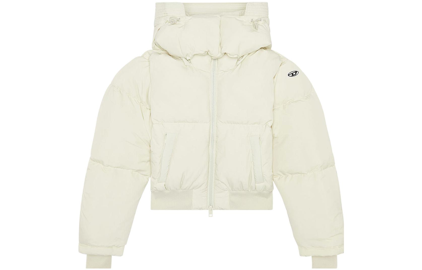 

DIESEL Женская белая пуховая куртка, White