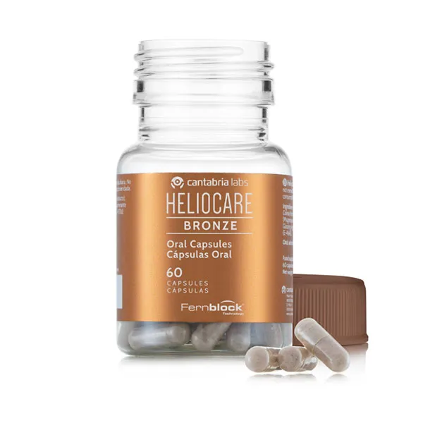 

Капсулы фотозащиты Oral Capsules Bronze Heliocare, 60 UD