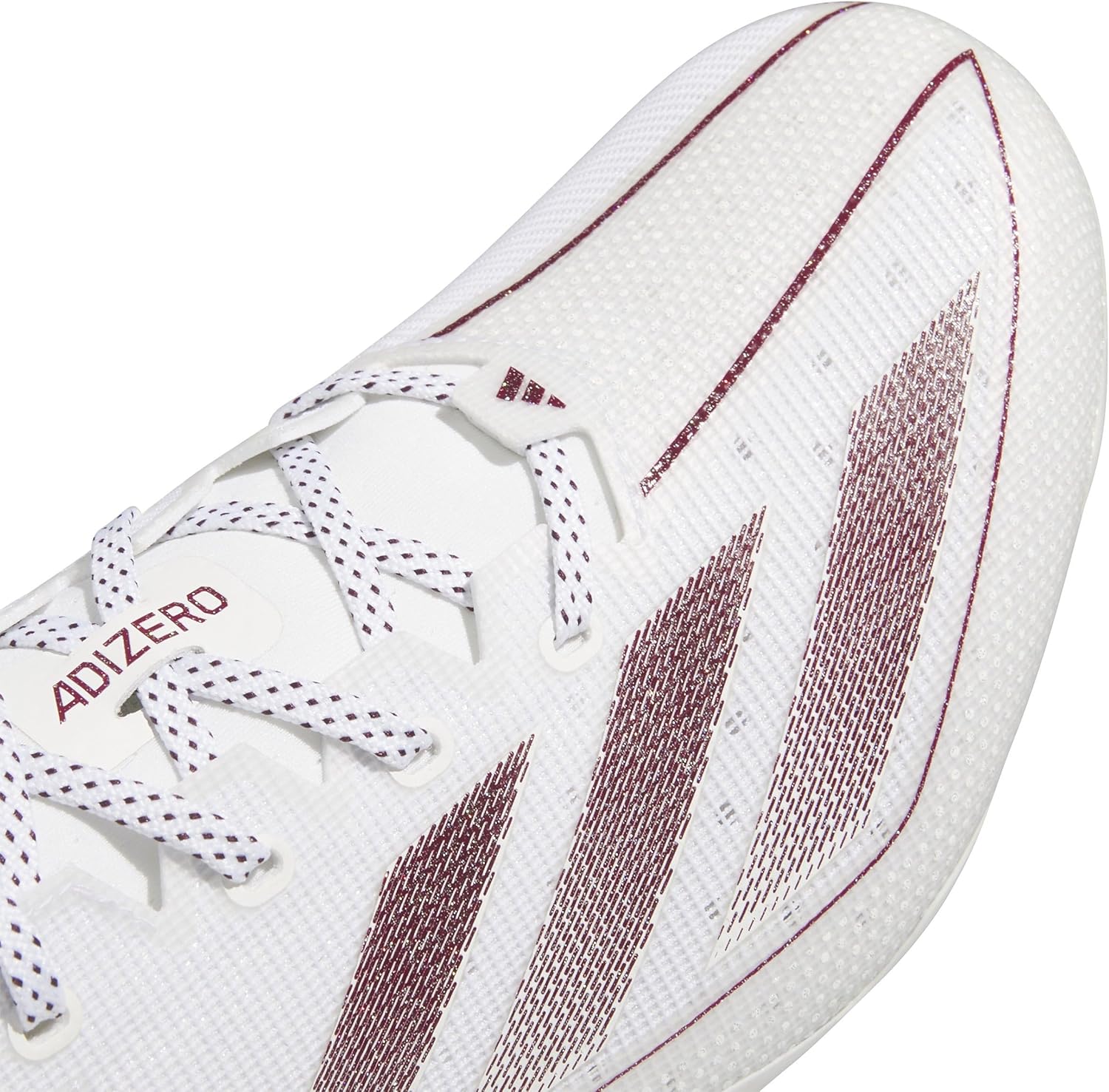 Мужские кроссовки Adidas Adizero Ghost, белый/красный — фото 4
