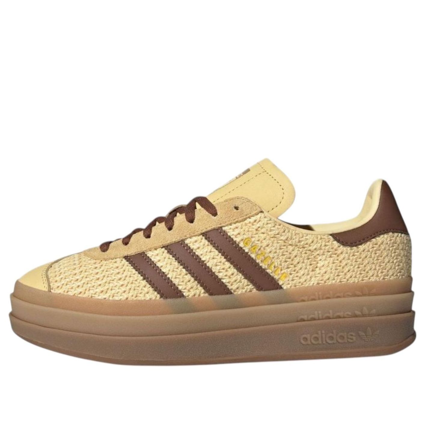 Кроссовки (WMNS) adidas Gazelle Bold 'Orange Tint Preloved Brown'