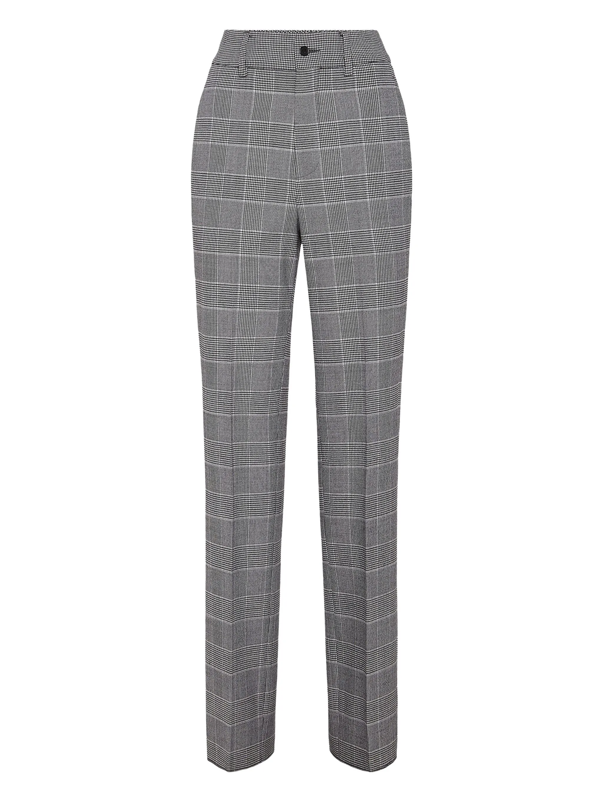 

Брюки в клетку Prince of Wales Philipp Plein, серый