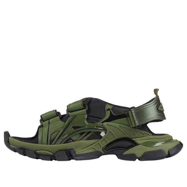 

Сандалии track sandal 'khaki black' Balenciaga, зеленый
