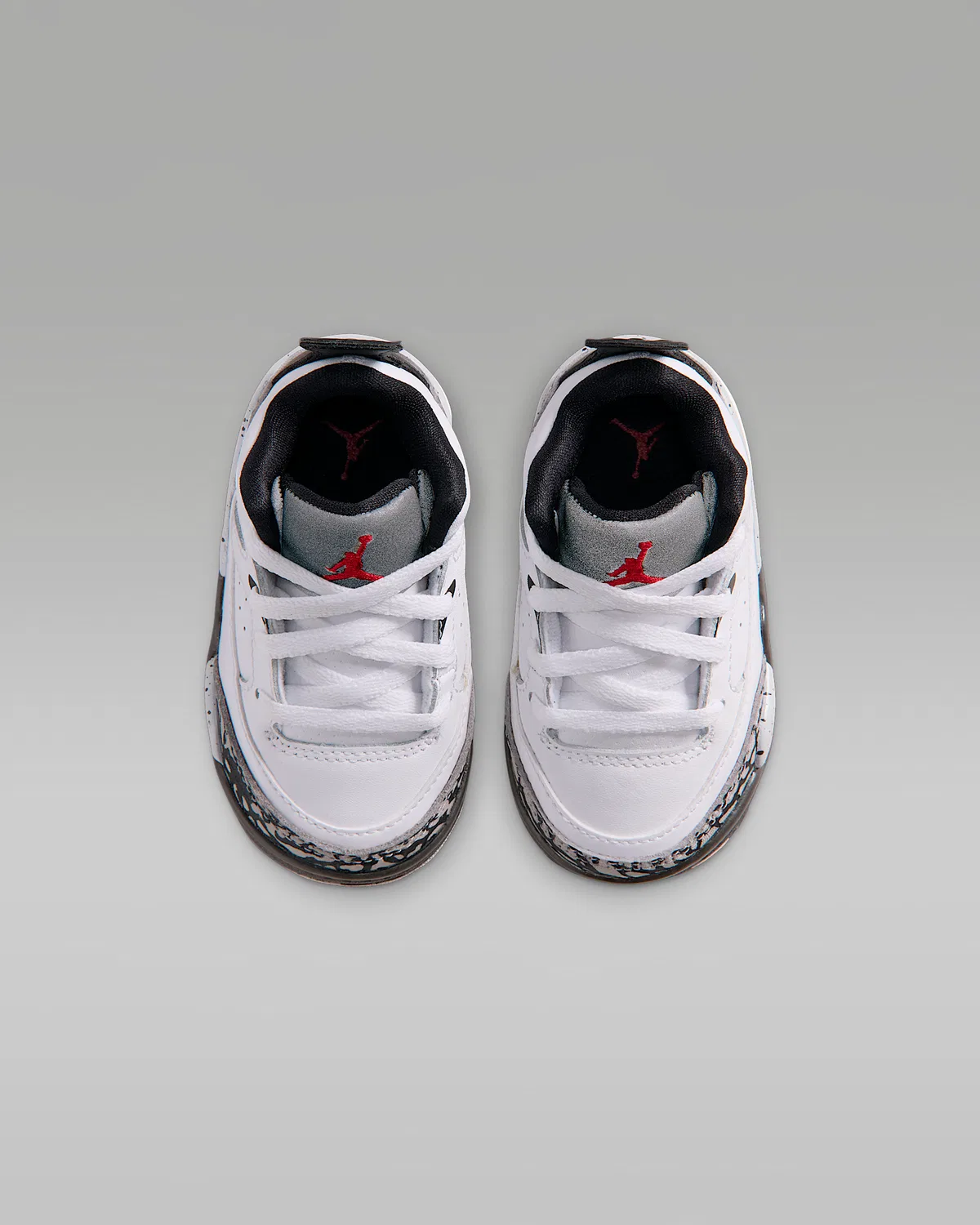 Кроссовки Jordan Son of Mars для малышей, White/Black/Cement Grey/Gym Red — фото 4