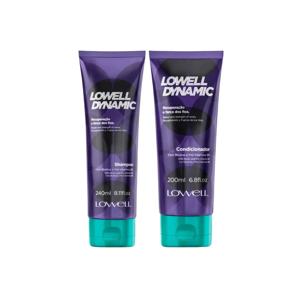 Набор Lowell Dynamic Anti Hair Loss Kit (шампунь 240 мл + кондиционер 200 мл) Genérico