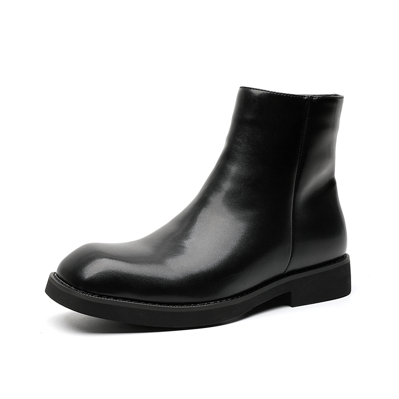

FAPAI Мужские зимние ботинки с меховой подкладкой черные, цвет Black Fleece-Lined