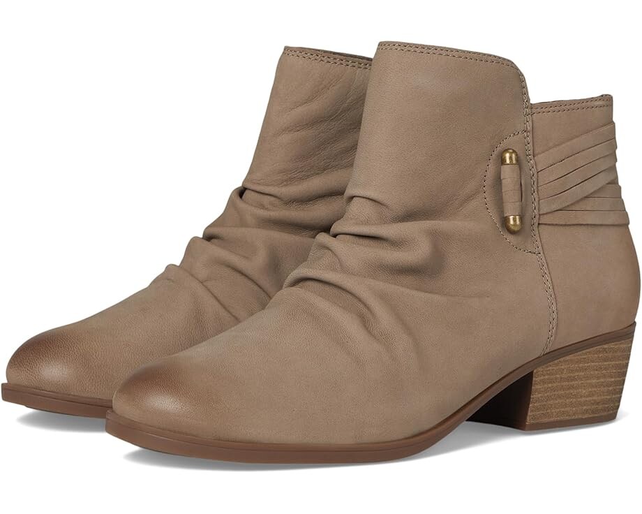 

Ботинки Clarks Charlten Rosa, цвет Dark Taupe Nubuck