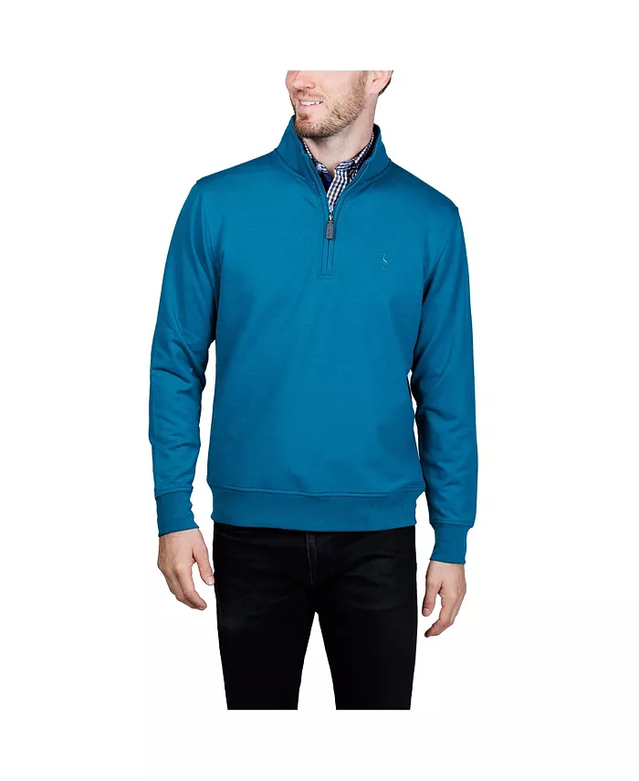 

Мужская флисовая толстовка с молнией на четверть Tailorbyrd, синий