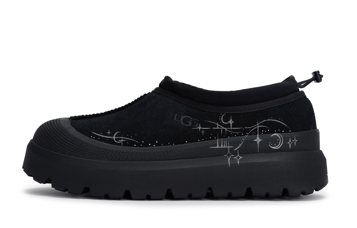 

Завораживающие ботинки с рисунком лунного света и падающих звезд мужские UGG, черный