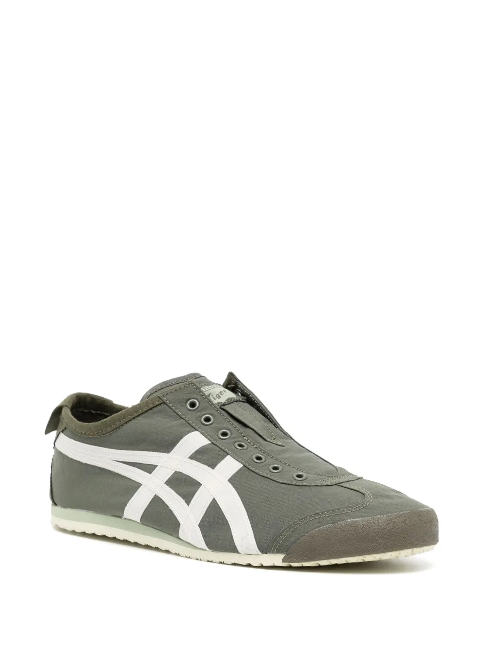 Слипоны Mexico 66Щ Onitsuka Tiger, зеленый — фото 2