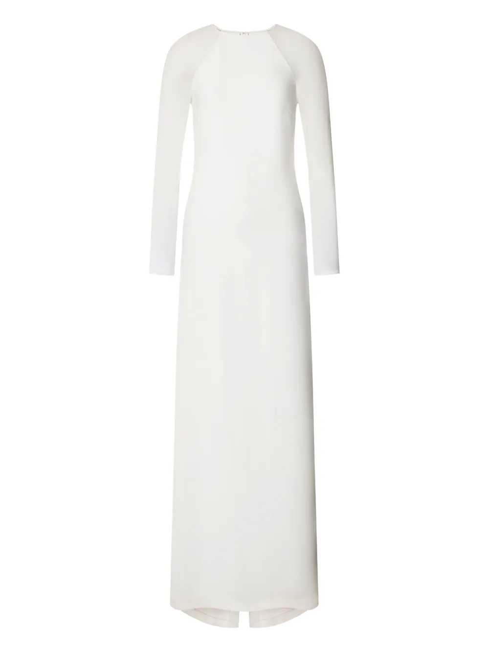 

Атласное платье Alberta Ferretti, белый