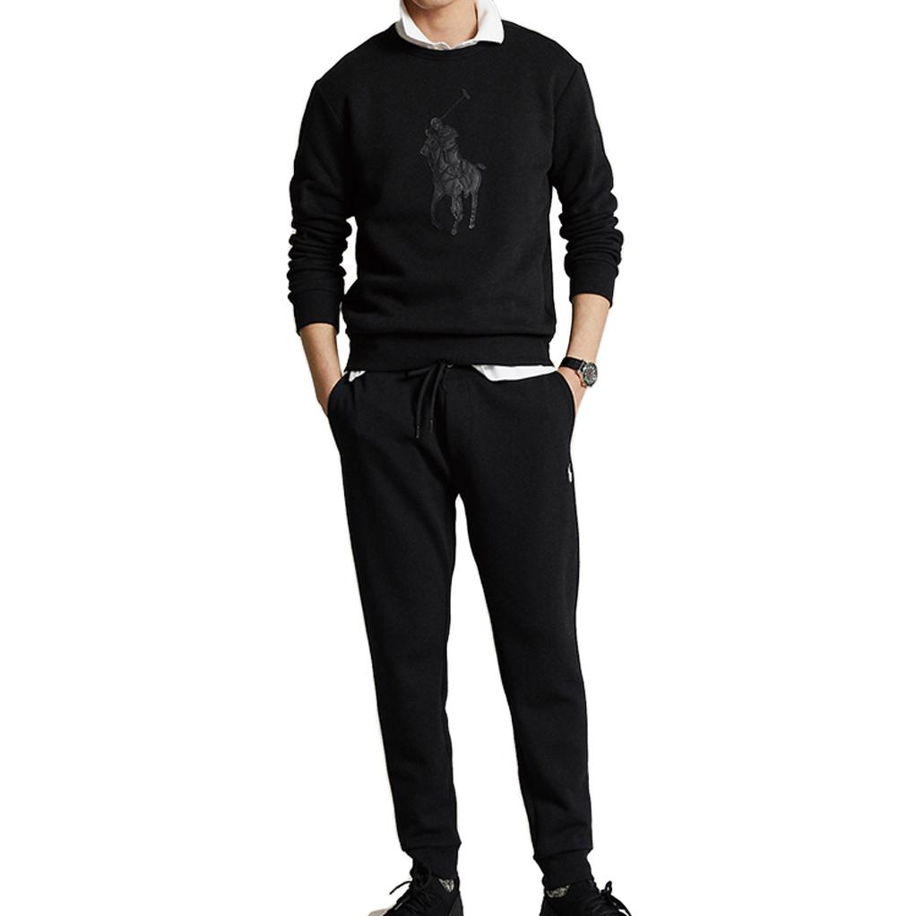 Polo Pony Patch Sweatshirt Polo Ralph Lauren, черный — фото 4