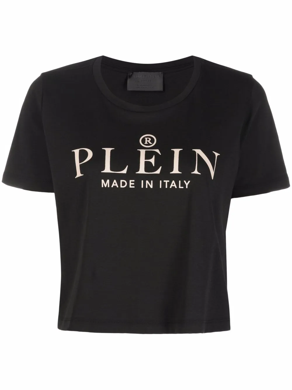 

Укороченная футболка Iconic Plein Philipp Plein, черный