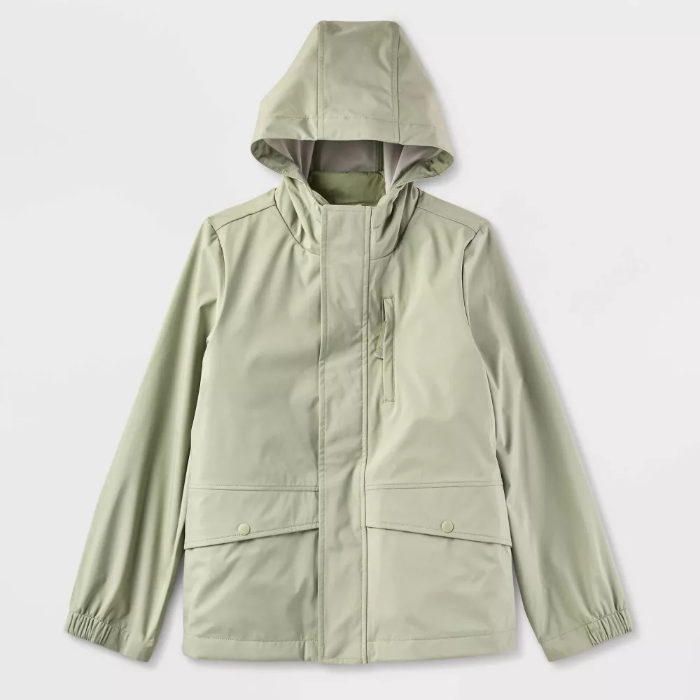 

Детская однотонная куртка 3 в 1 - Cat & Jack, цвет Olive Green