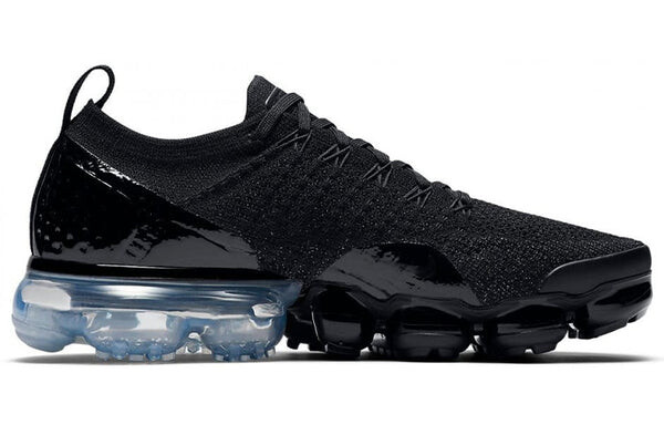Кроссовки air vapormax flyknit 2 Nike, черный — фото 2