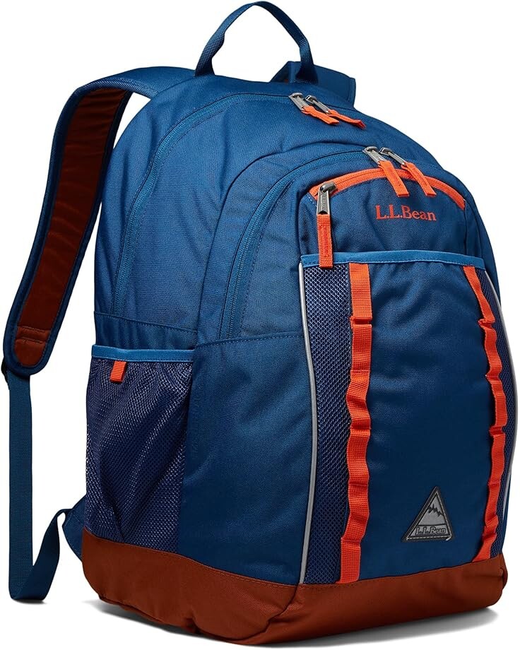 

Рюкзак L.L.Bean Bean's Explorer Backpack 32 Liters, цвет Dark Mariner Blue/Ginger Bread