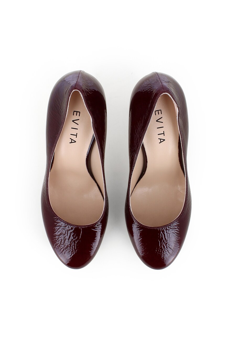 Туфли на высоком каблуке EVITA Pumps Riccarda, бордо — фото 3