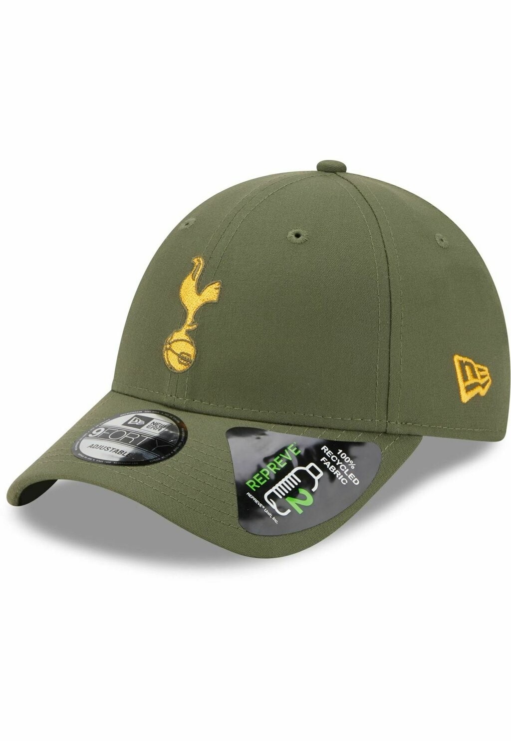 

Бейсболка 9FORTY REPREVE TOTTENHAM HOTSPUR New Era, цвет olive