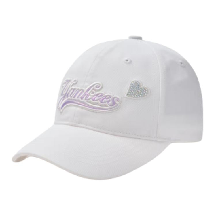 

MLB Хлопковая бейсболка детская белая, White