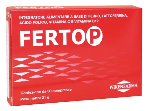 

Fertop Supplement 30 таблеток Железо, фолиевая кислота, витамины