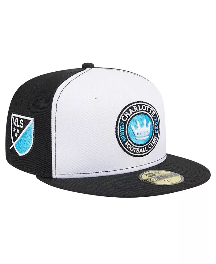 

Мужская белая, черная шляпа Charlotte FC 2024 Kick Off Collection 59FIFTY Fitted New Era