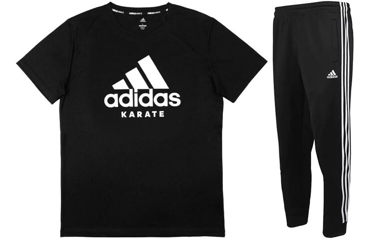 

Adidas Мужская повседневная спортивная одежда, Черно-белый