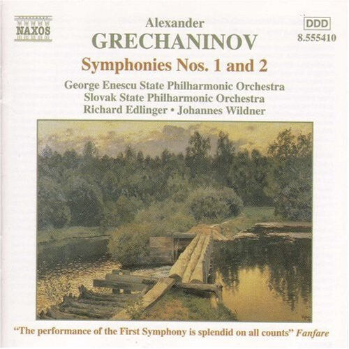 

CD диск Grechaninov / Edlinger / Wildner / Slovak Phil: Symphonies 1 & 2