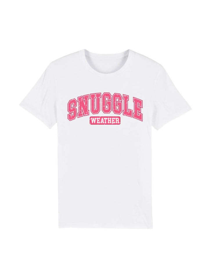 

Футболка F4NT4STIC T-Shirt Snuggle Weather Cozy Winter Holiday, белый