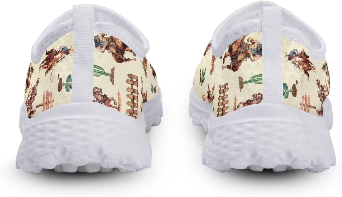 Кроссовки Kuiaobaty Fashion легкие, дышащие, слипоны для ходьбы, спортивная повседневная обувь, лоферы для женщин и мужчин, Cowboy Horse — фото 2