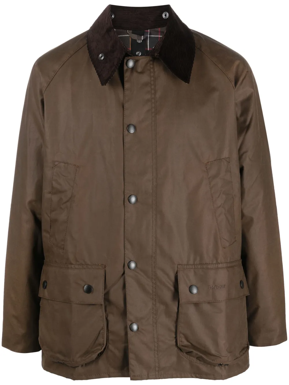 

Вощеная куртка Bedale с вышитым логотипом Barbour, коричневый