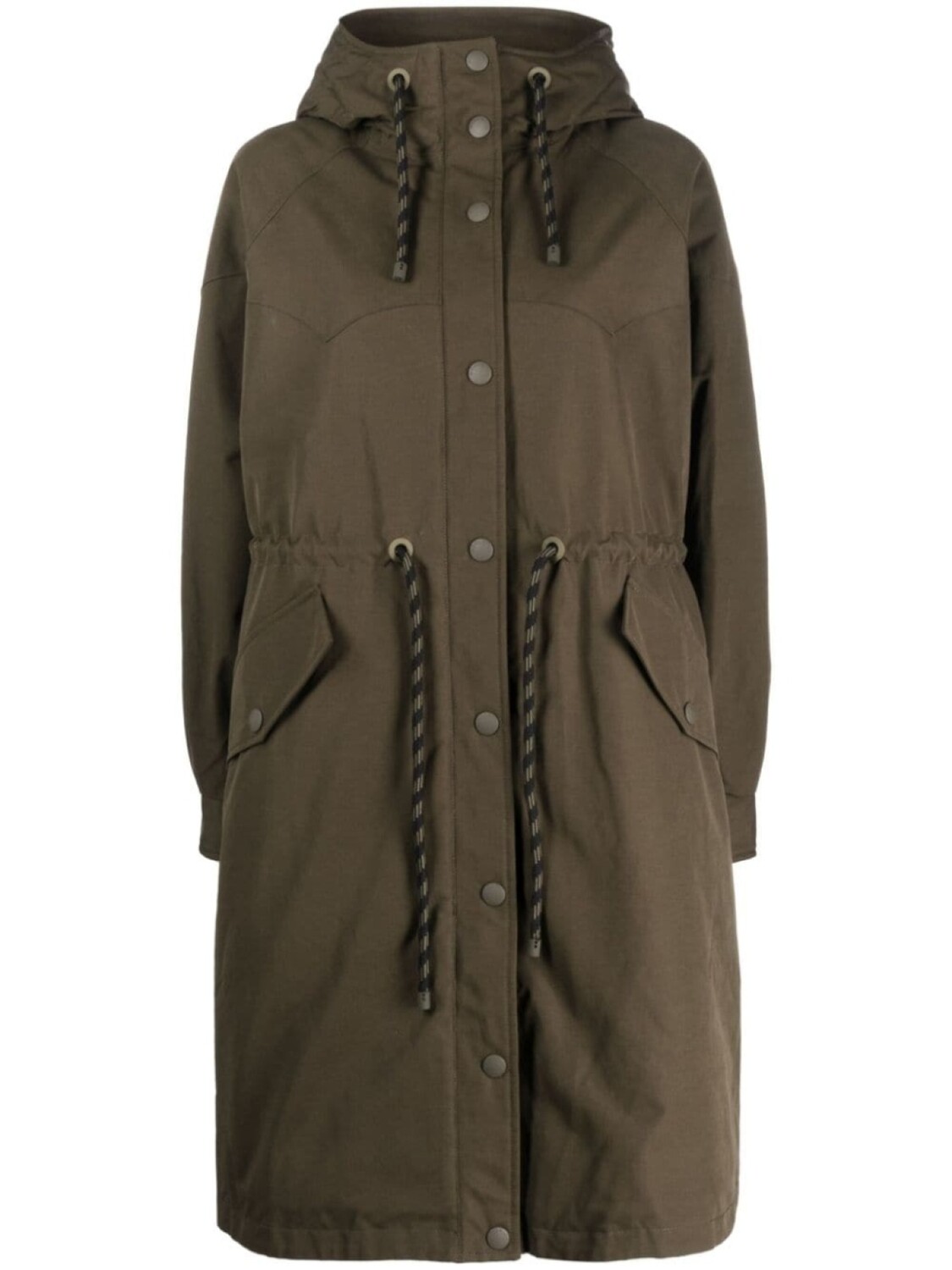 

Woolrich парка с кулиской, зеленый