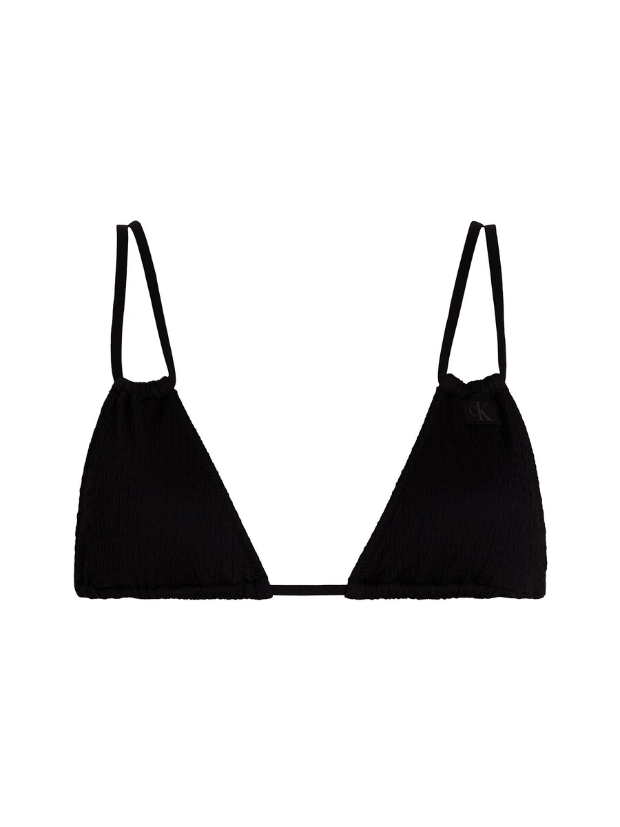 

Треугольный бикини-топ Calvin Klein Swimwear Triangle Bikini Top, черный
