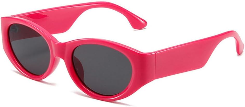 

Винтажные солнцезащитные очки «кошачий глаз» для женщин, модные конфетные цвета, защита от УФ-излучения UV400, женские панк-очки в толстой оправе для мужчин TYUVIVO, Red-black