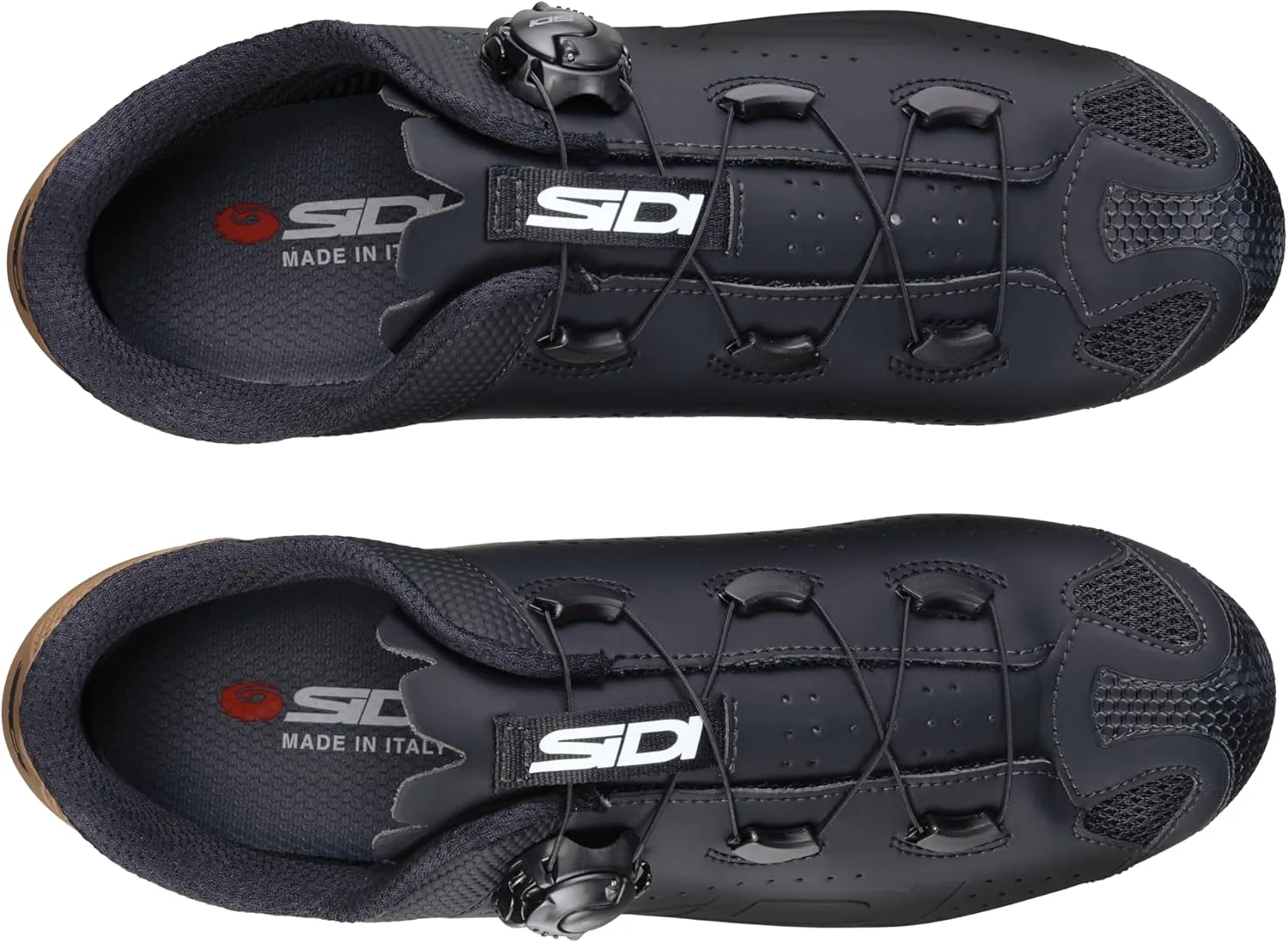 SiDI | Велосипедные туфли Gravel, профессиональные горные велосипедные туфли для мужчин MTB DUST, инновационная система застежки, интегрированный каблук, резиновый носок, черный — фото 4