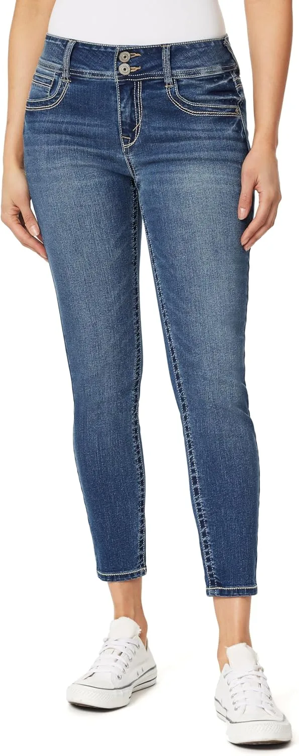 

Джинсы WallFlower Luscious Curvy Ankle Mid-Rise Insta Stretch