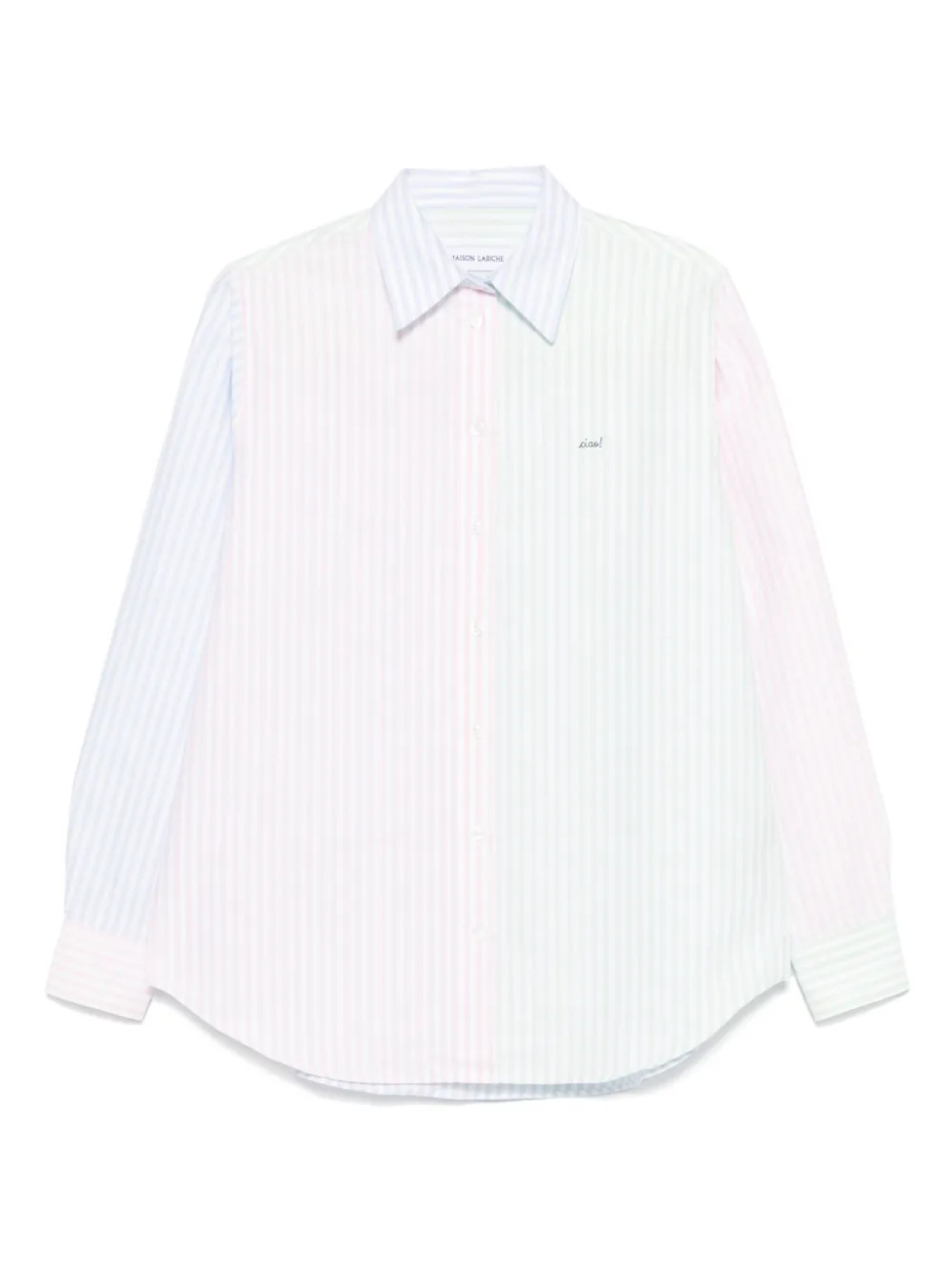 

Рубашка со вставками Maison Labiche, белый