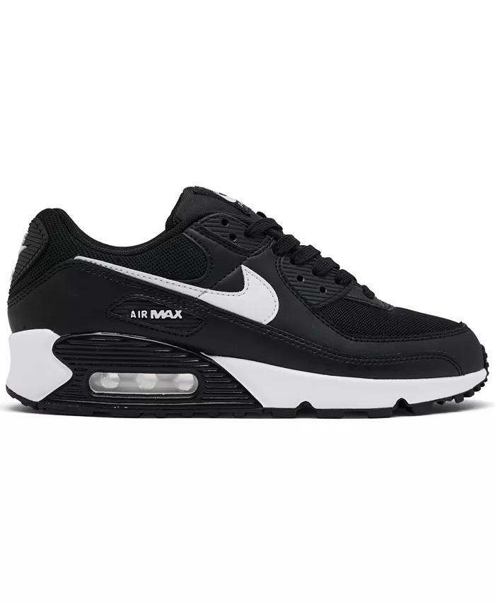 Женские повседневные кроссовки Air Max 90 от Finish Line Nike, черный — фото 2