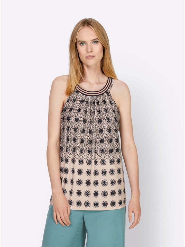 

Heine Черная футболка с принтом