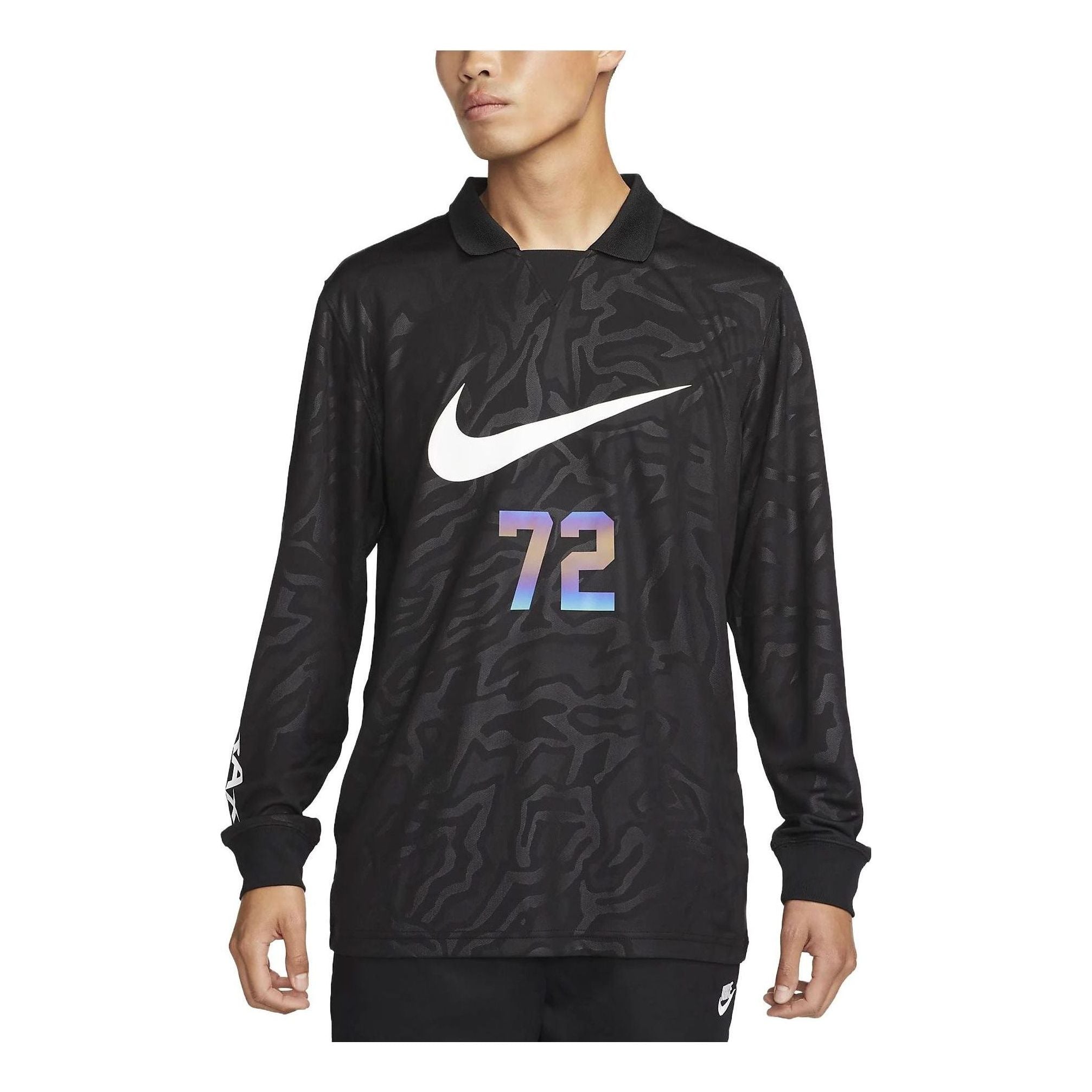 

Спортивный топ Nike Sportswear Long-Sleeve Top 'Black' DX0050-010, черный