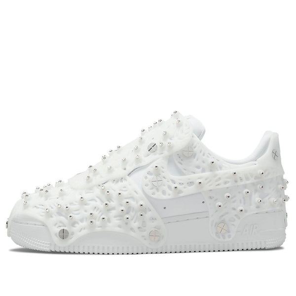 Кроссовки x swarovski air force 1 lxx 'white' Nike, белый