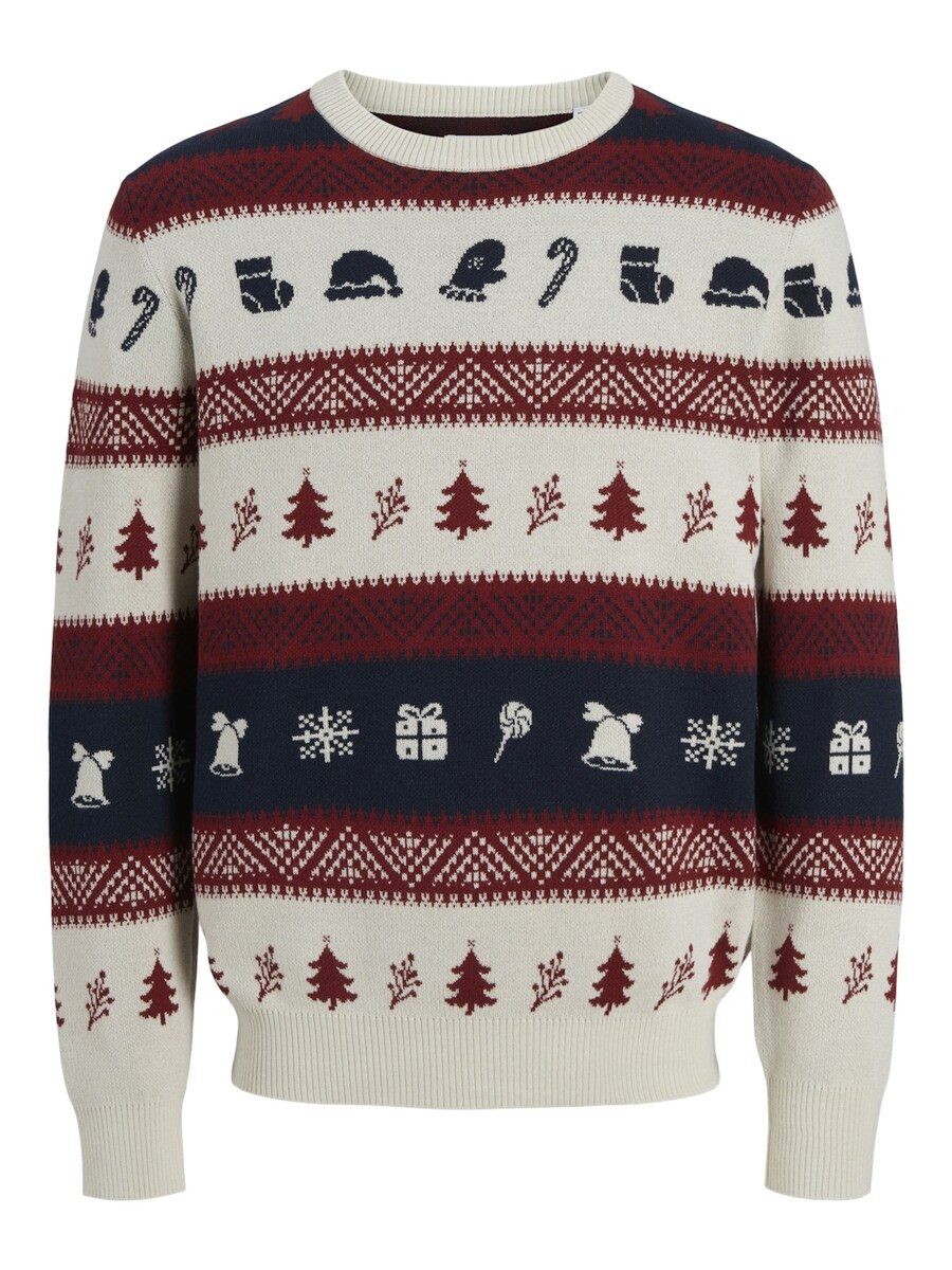 

Свитер JACK & JONES Snowball, натуральный белый