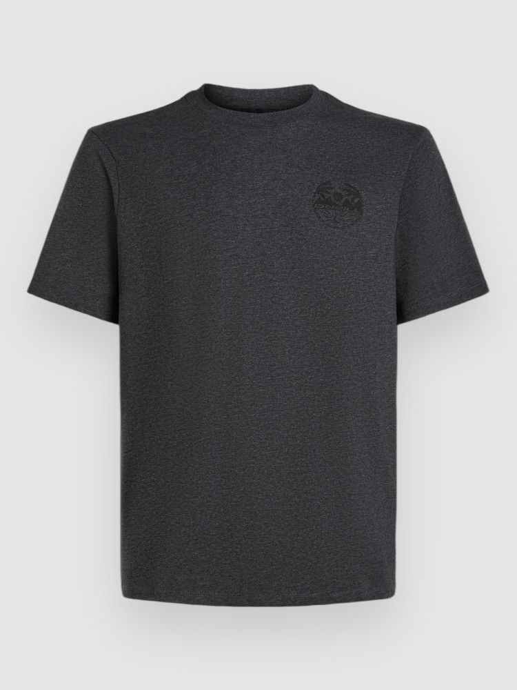 

Футболка O'Neill Back Print T-Shirt, black out melange, Черный, Футболка O'Neill Back Print T-Shirt, black out melange