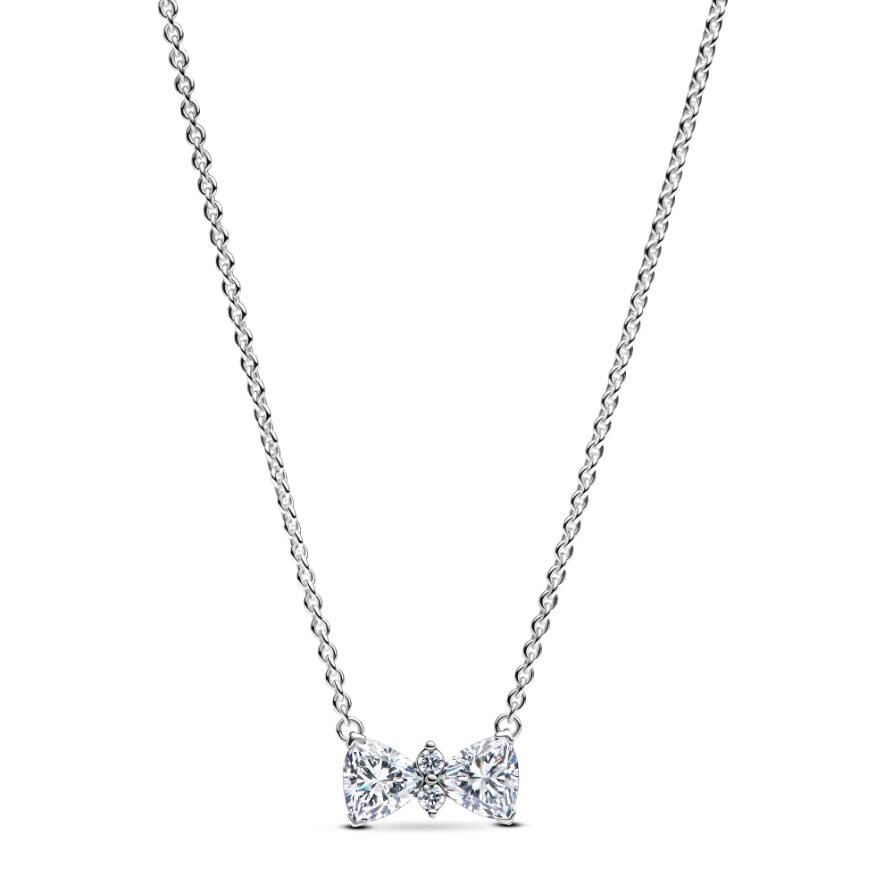 

Ожерелье Sparkling Bow Pandora, стерлинговое серебро