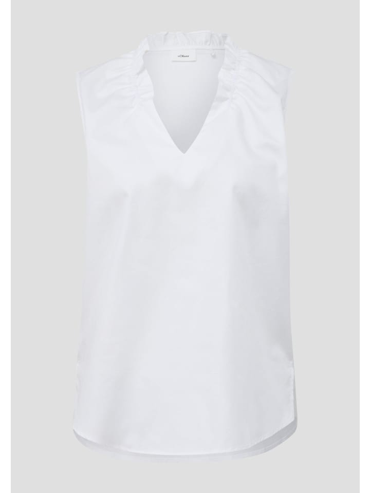 

s.Oliver Блузка цвета 0100_белый