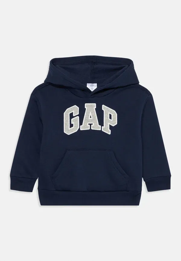 Толстовка с капюшоном Baby relaxed logo hoodie Gap, цвет гобеленовый темно-синий