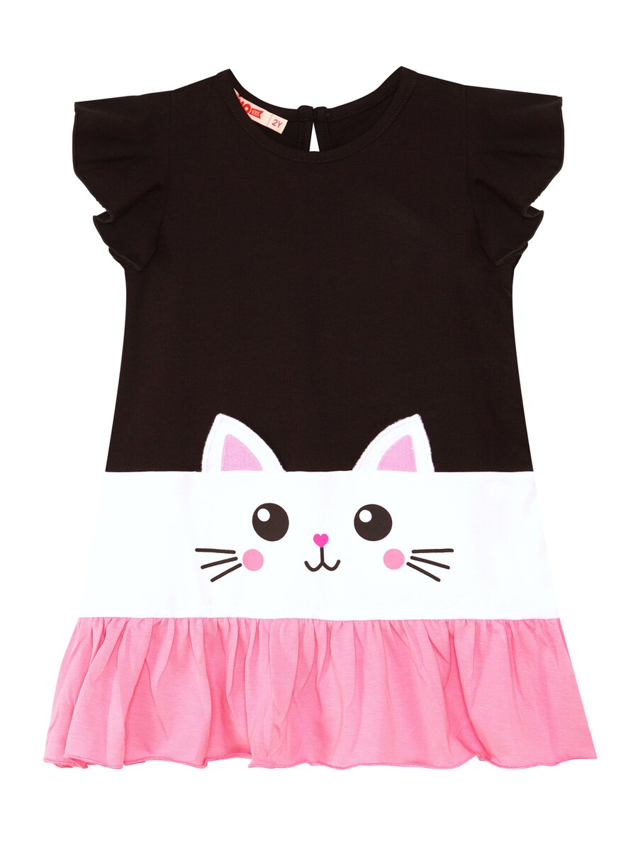 

Платье Denokids Frill Cat, черный