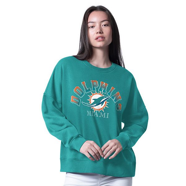 

Женский оверсайз свитшот aqua miami dolphins feud G-Iii 4Her By Carl Banks, Синий, Женский оверсайз свитшот aqua miami dolphins feud G-Iii 4Her By Carl Banks