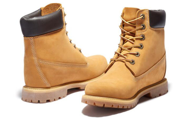 Кроссовки 6-incg premium wedge boots 'wheat nubuck' Timberland, желтый — фото 3