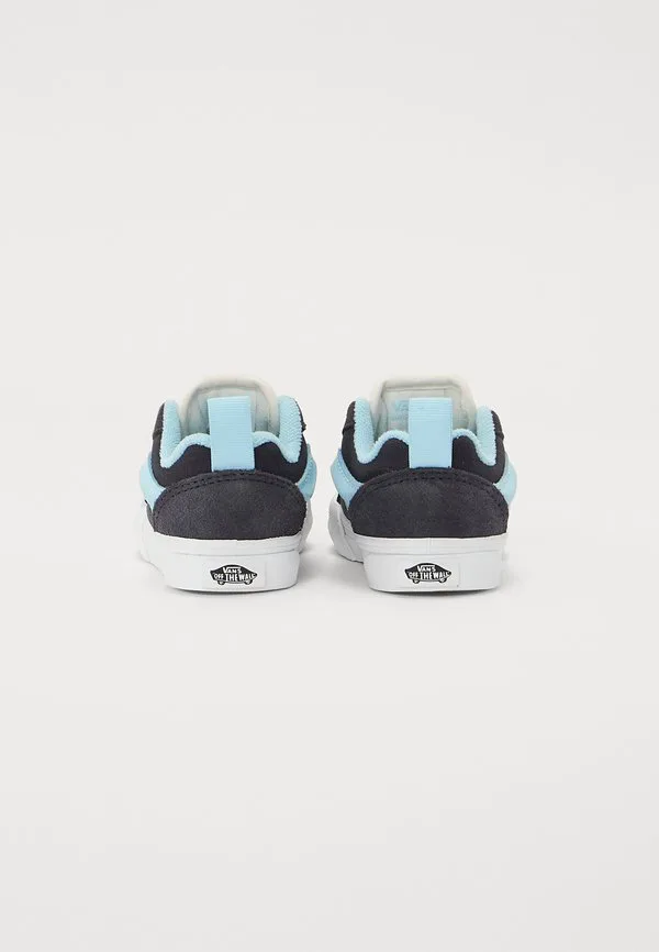 Детские туфли knu skool на эластичных шнурках, унисекс Vans, Retro Grey/Blue — фото 3